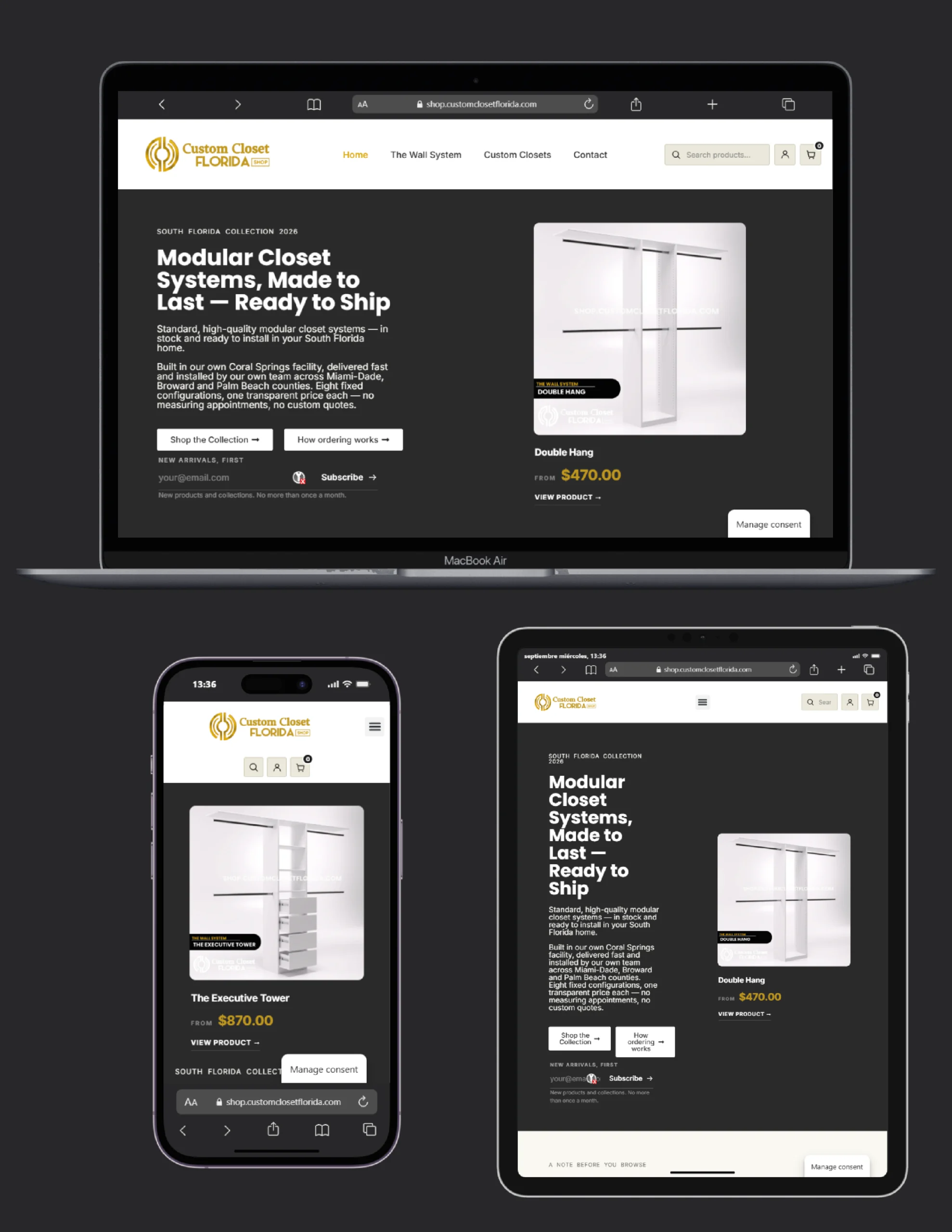 Diseño web + E-commerce