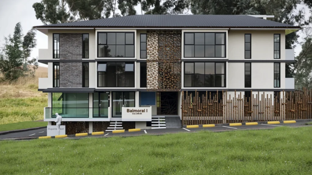 Render exterior de edificio multifamiliar en Guasca, Cundinamarca, por RADART